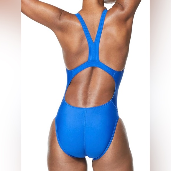 Speedo Women's Navy Blue Swimsuit One Piece. Sz 6/32 - Picture 2 of 7